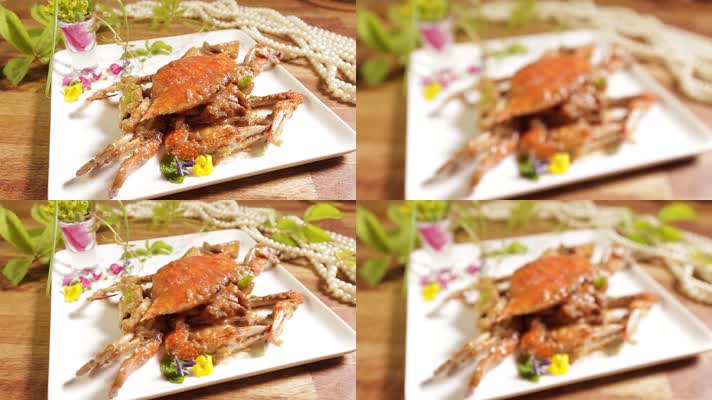 实拍海鲜大菜年糕炒蟹 (5)