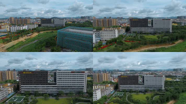 4k深圳企业低碳中心低碳乐城大楼