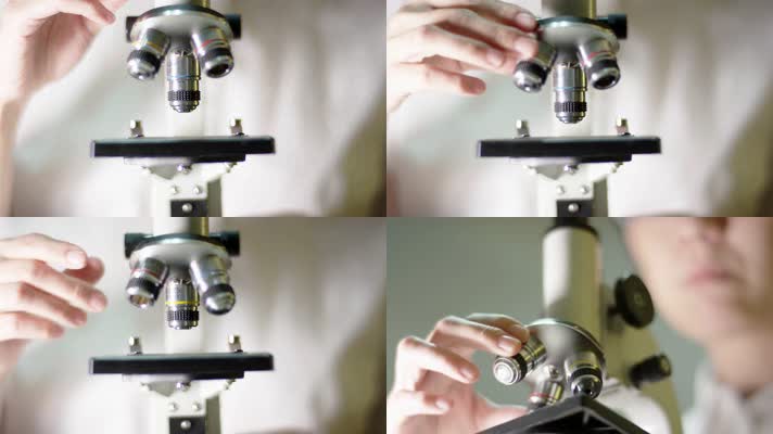 【4K】显微镜观察