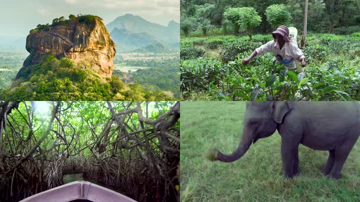 斯里兰卡宣传片，各景点本地人生活