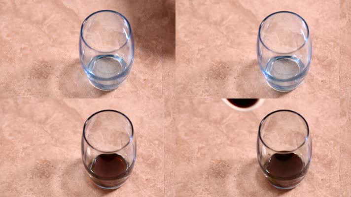 实拍玻璃杯装饮料 (8)