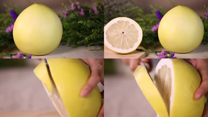 实拍维生素水果柚子 (20)