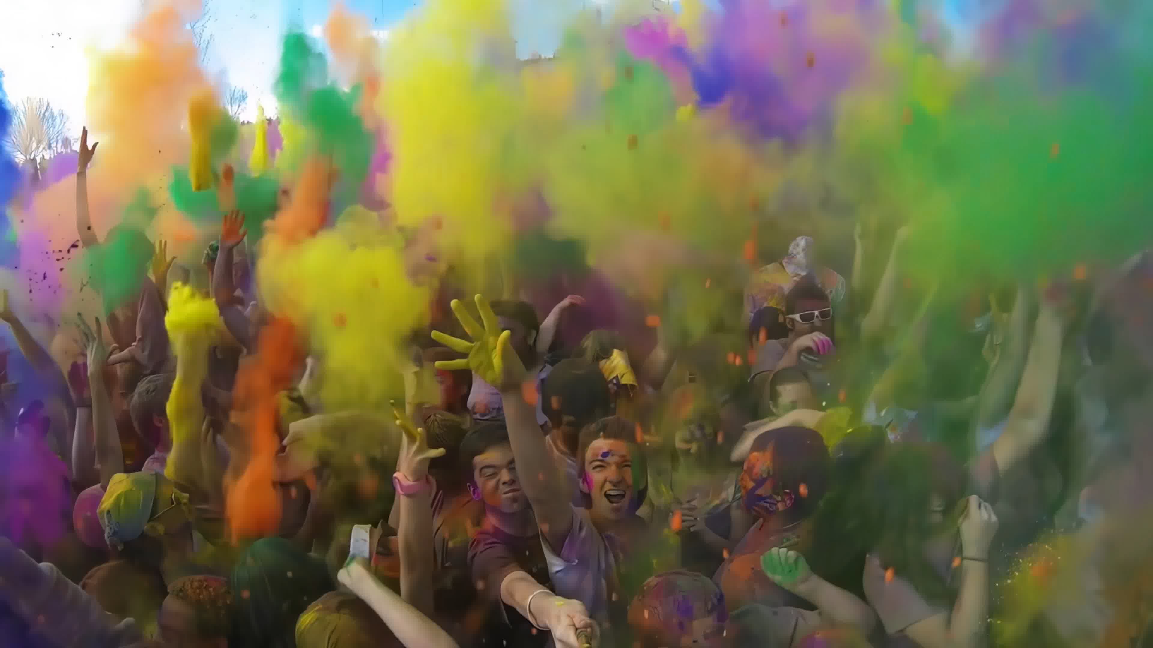 色彩的狂欢｜印度洒红节，摄影师们的人文创作盛宴