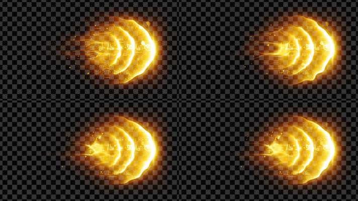冲击波 武器特效 技能光效 特效技能 游戏 施法特效 游戏特效 游戏