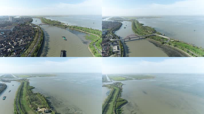 高邮湖里运河美景（4K50帧）