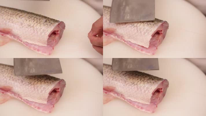厨师切鱼片鱼去腥线 (9)