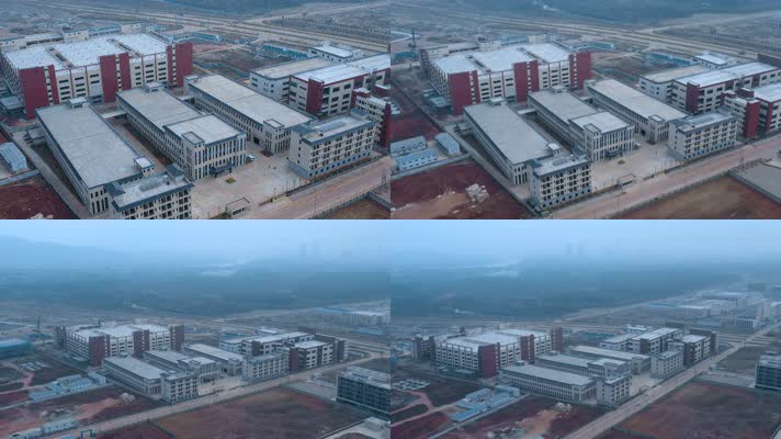 4k工厂厂区视频广东东莞经济开发区厂房