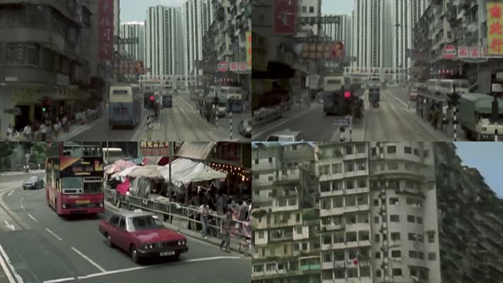 80年代初香港街头