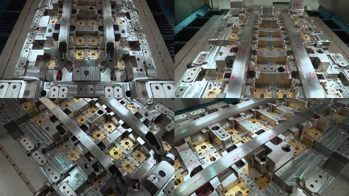 模具工厂视频CNC数控机床模具标注