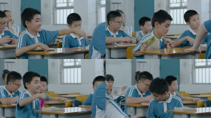 深圳小学生视频深圳课堂上顽皮多动学生