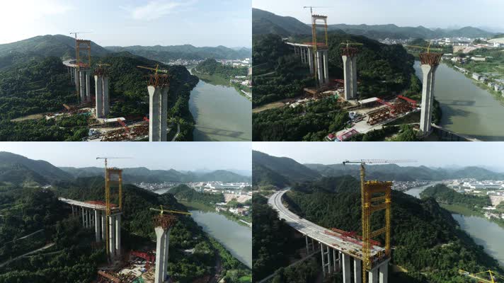 大桥建设高速公路