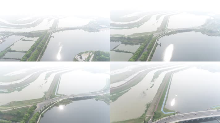 共青城珍珠湖航拍（4K50帧）