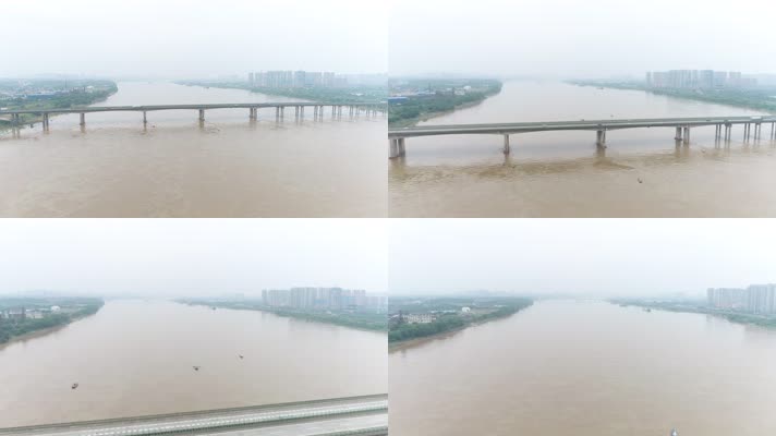 湘潭湘江大桥原素材