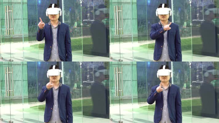 VR虚拟现实技术真人演示指导