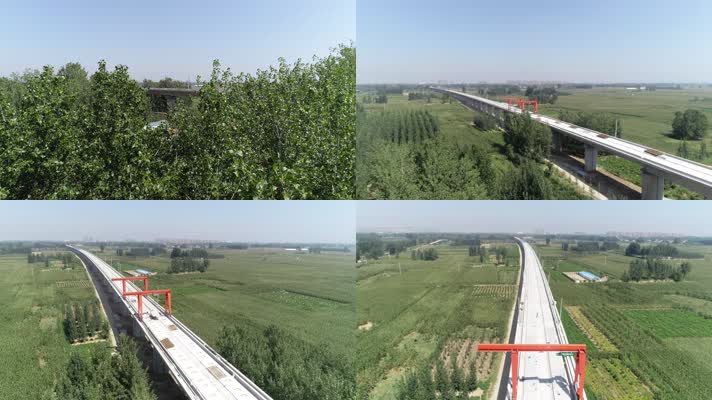 郑济高铁建设（4K50帧）