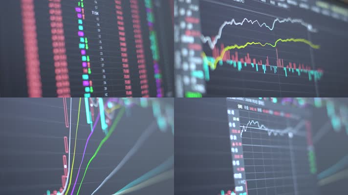 【原创】科技金融商务宣传股票价格变化股市