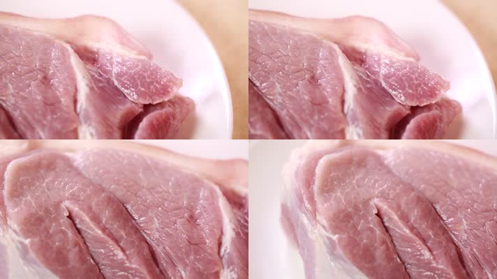 猪肉食材五花肉瘦肉 (3)