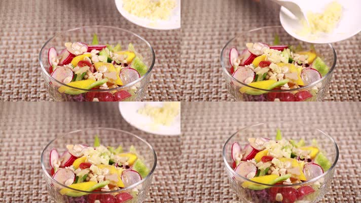 制作健康蔬菜沙拉 (1)