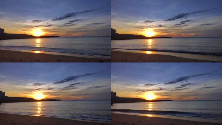 海边落日夕阳