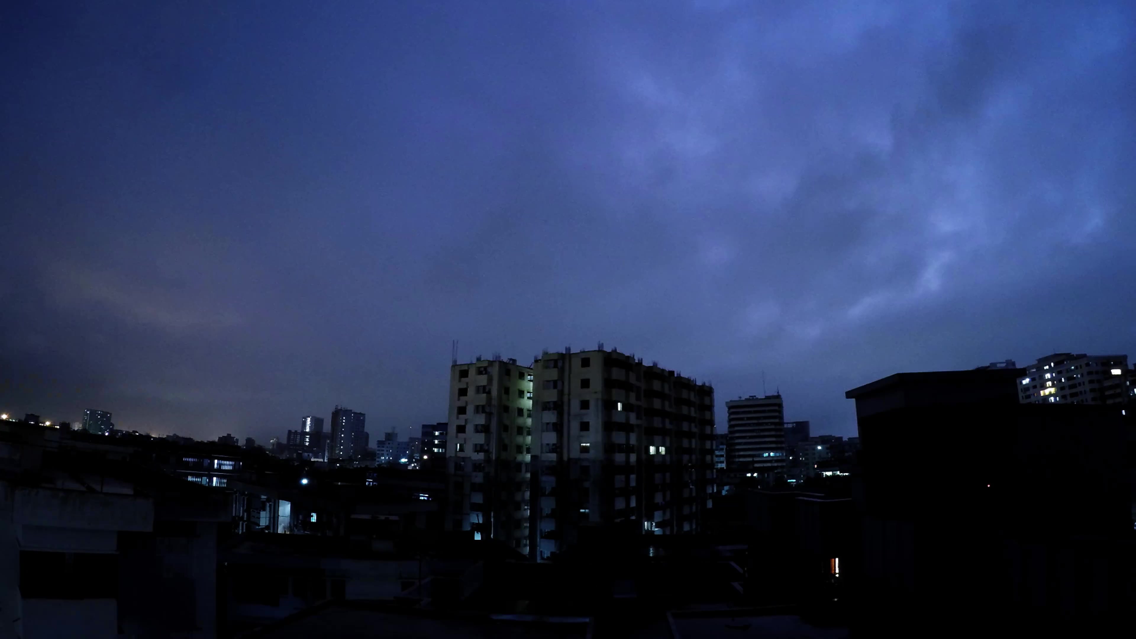 打雷,雷電,閃電視頻素材,延時攝影視頻素材下載,高清3840x2160視頻