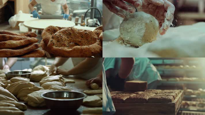 制作面包，面包加工，面包师