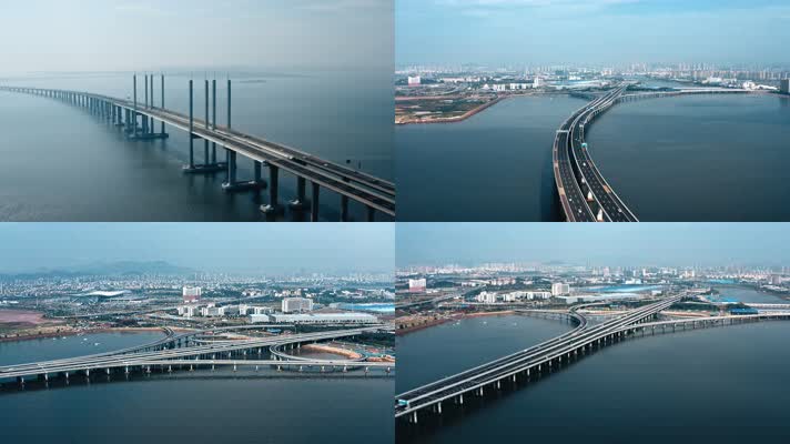 2021青岛胶州湾大桥8K