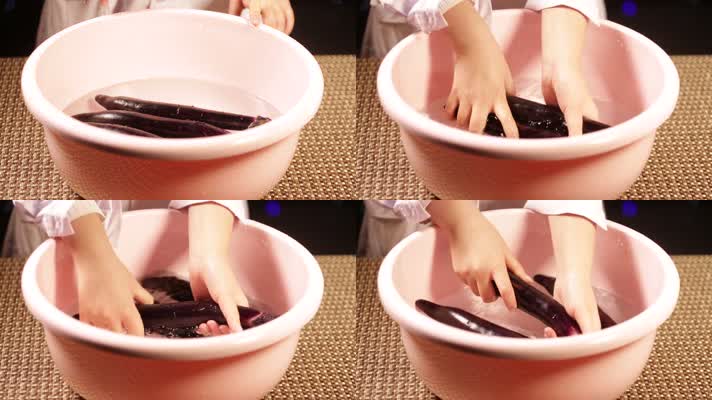 水盆洗长茄子 (5)