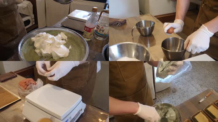 制作蛋奶酥蛋糕