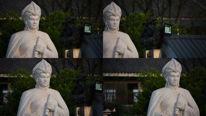 石像视频云南武定彝族女神石像雕塑