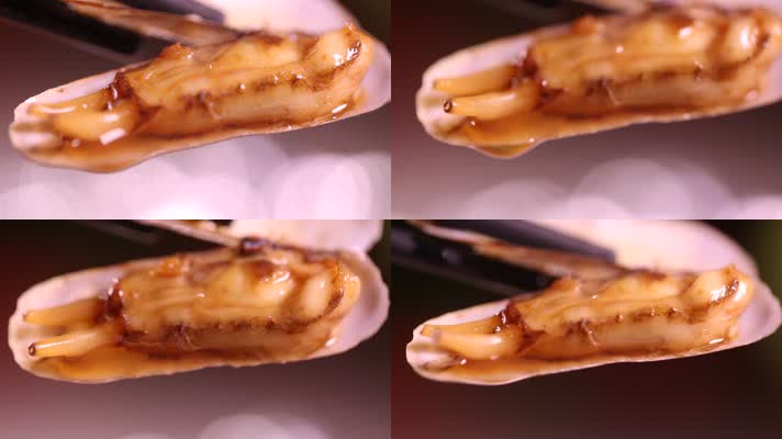 美食锡纸海鲜蛏子花蛤 (20)