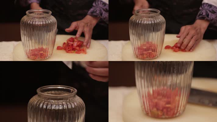 切番茄制作番茄罐头 (5)