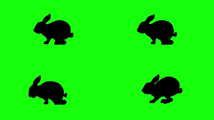 兔子绿幕