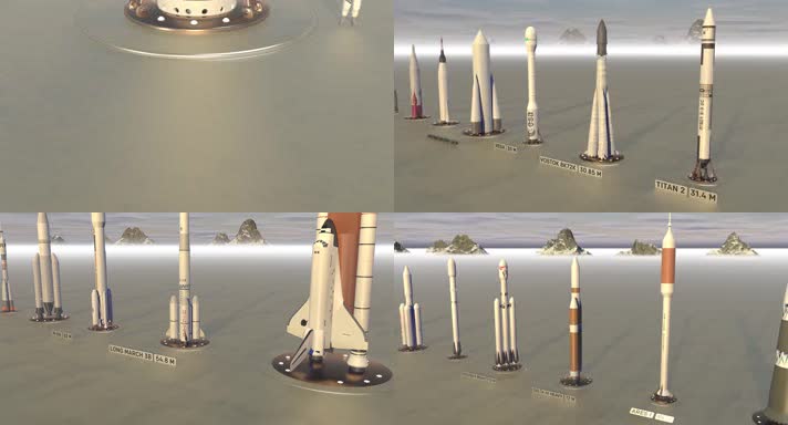 航天科技，火箭发展历史