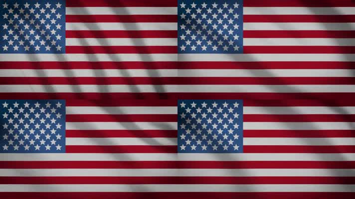 【4K】美国国旗