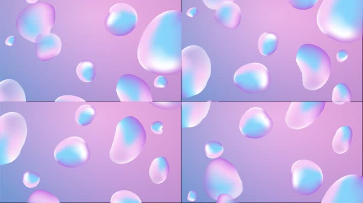 【4K】水泡动画