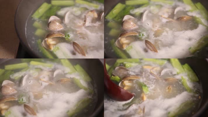 花蛤蛤蜊苦瓜汤 (5)