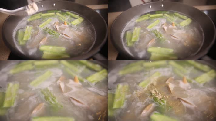 花蛤蛤蜊苦瓜汤 (1)
