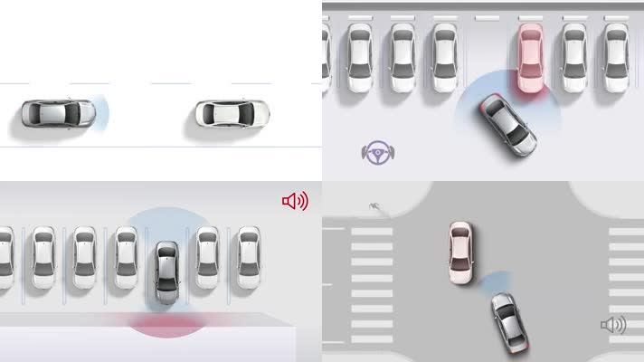 AI科技自动驾驶导航汽车