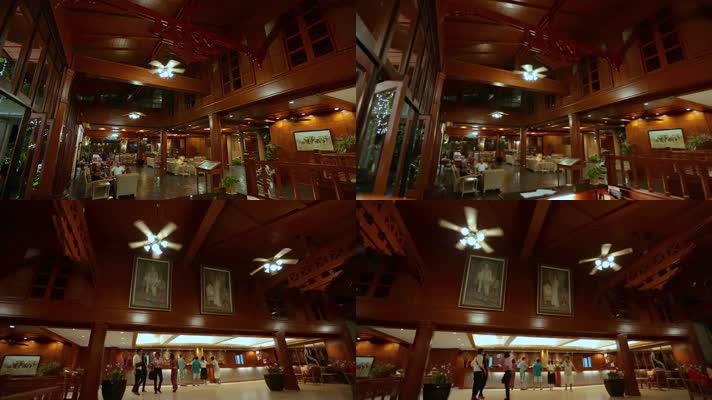 泰国旅游视频泰国全实木装修风格酒店