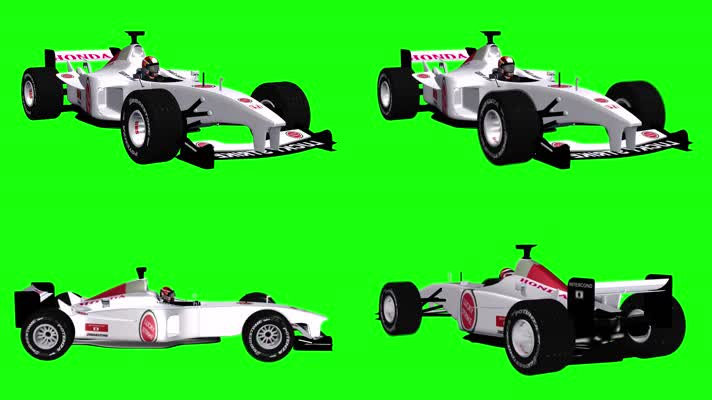 F1赛车-动画