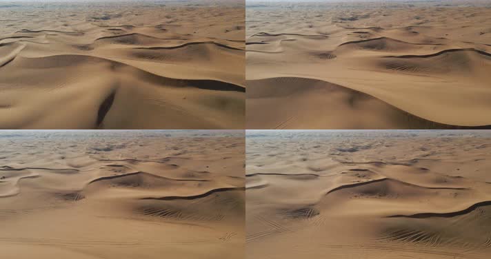 航拍沙漠沙丘