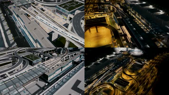 立体交通-智慧城市规划-5G无人驾驶