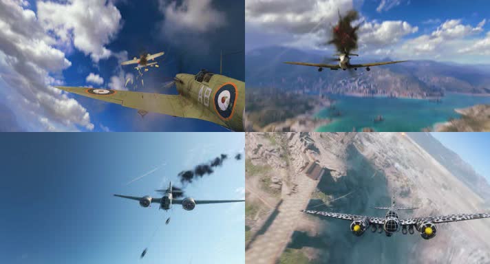 二战动画，美日空战，太平洋战场