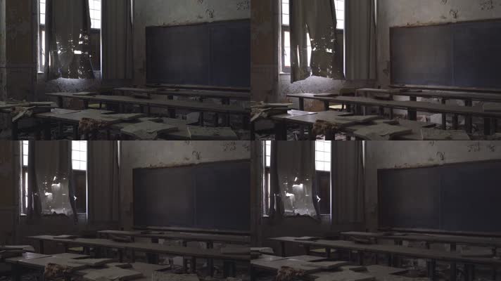 破旧的教室