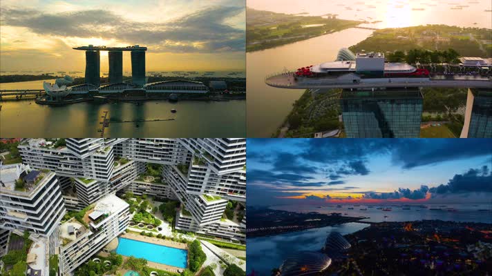 【4K】超清新加坡城市风貌2
