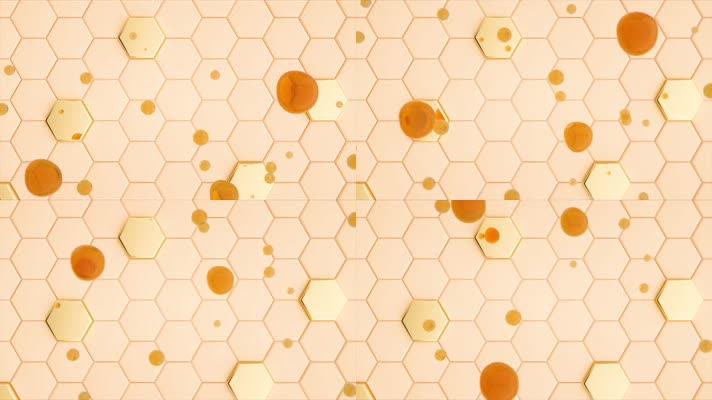 蜂窝蜂蜜精华分子油维生素E营养面膜水润