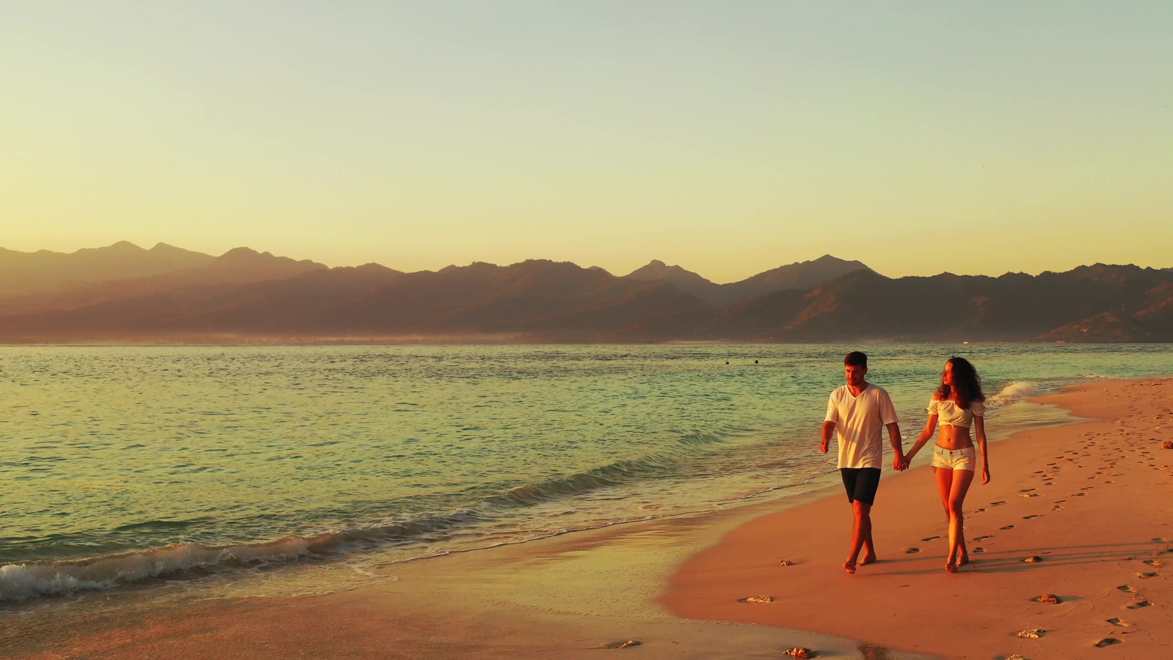 Free Images : man, beach, sea, coast, water, ocean, horizon, silhouette ...
