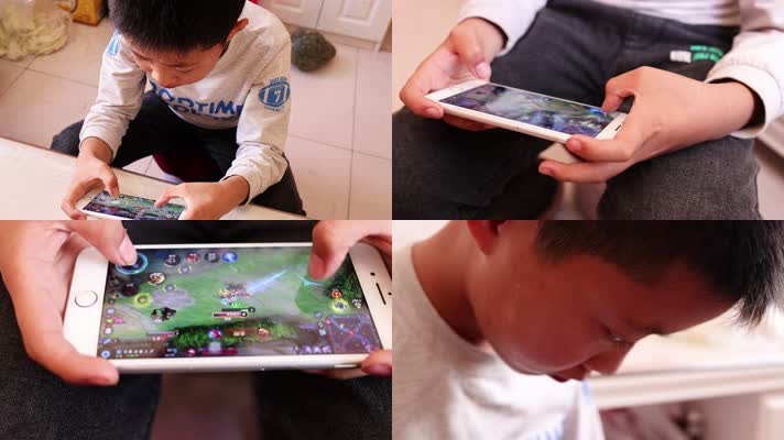4K 小学生沉迷于玩手机网游王者荣耀