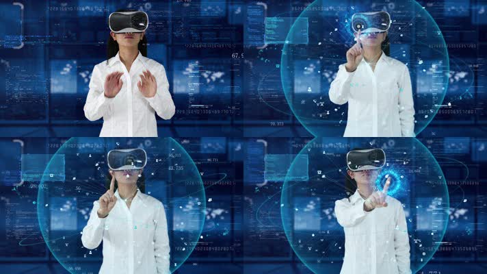 元宇宙VR科技虚拟世界互动体验宣传视频