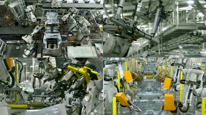 智能制造 汽车制作机器人
